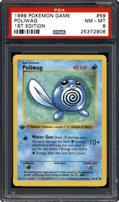 1st edition poliwag|poliwag pokemon card value.